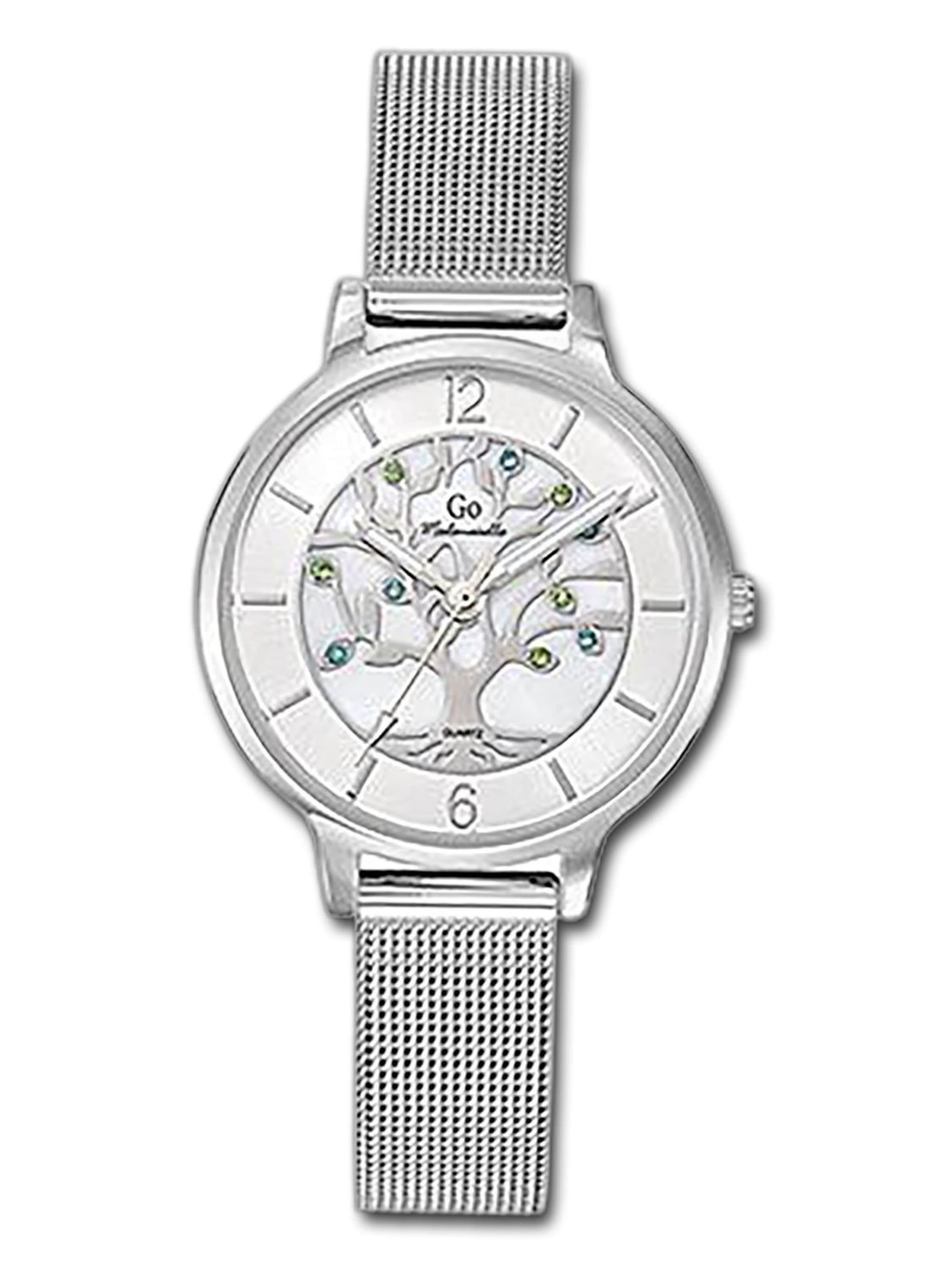 GO GirlOnly Analoog horloge in Zilver: voorkant
