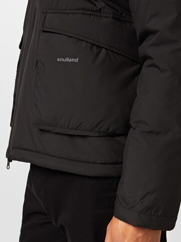 Soulland - Chaqueta de entretiempo 'Jamie' en negro