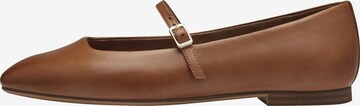 TAMARIS Ballet Flats with Strap in Brown