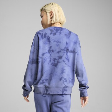 PUMA Sweatshirt 'Wardrobe Ess' in Blauw