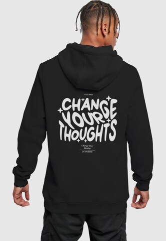 2Y Studios - Sweatshirt 'Thoughts' em preto: frente