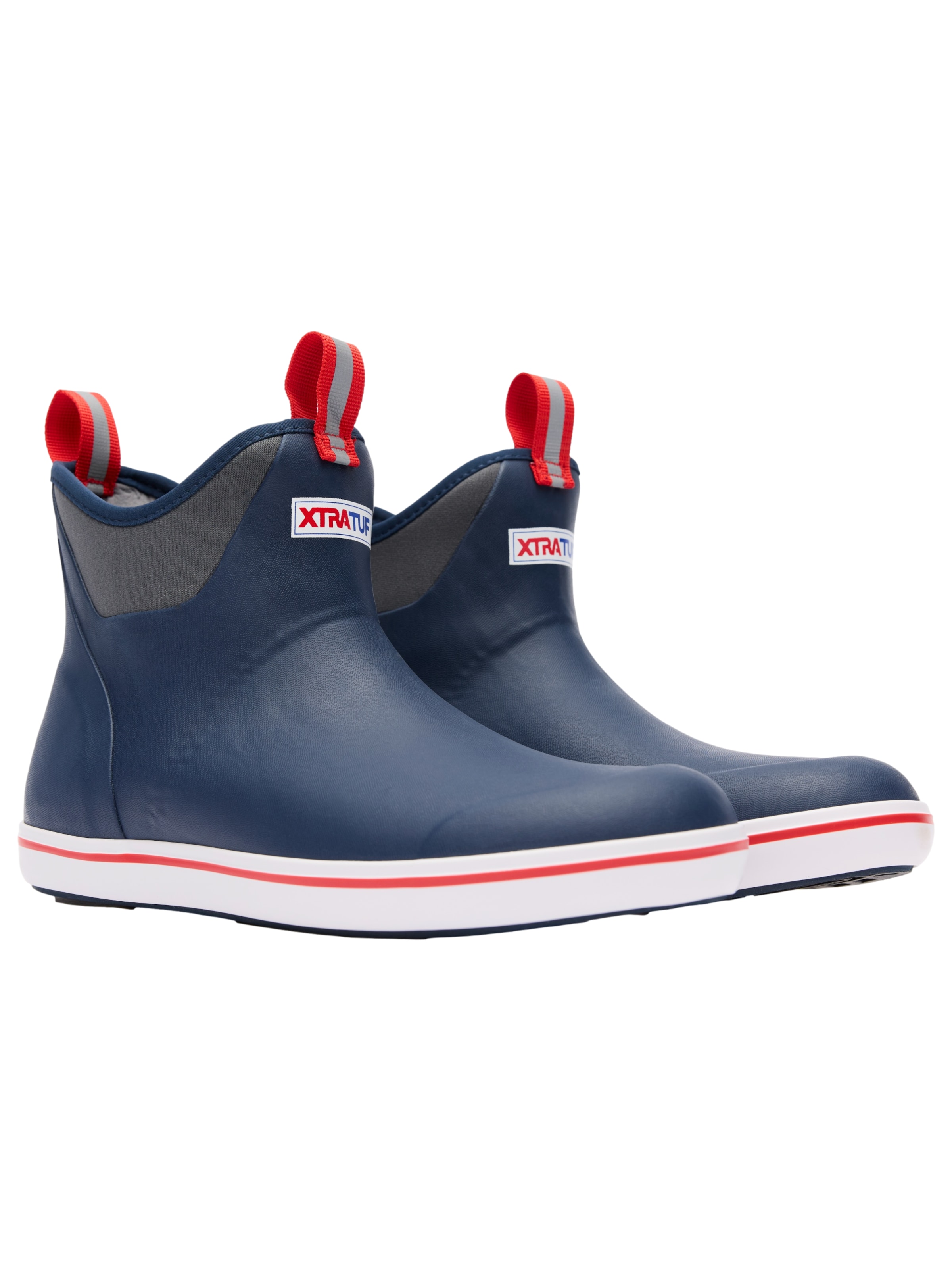 XtraTuf Rubber Boots 'Ankle Deck Boot' in Blue