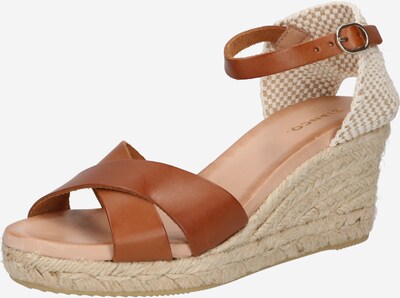 Bianco Strap sandal 'BIADENA' in Cognac, Item view