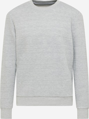 TOM TAILOR Sweatshirt in Grijs: voorkant