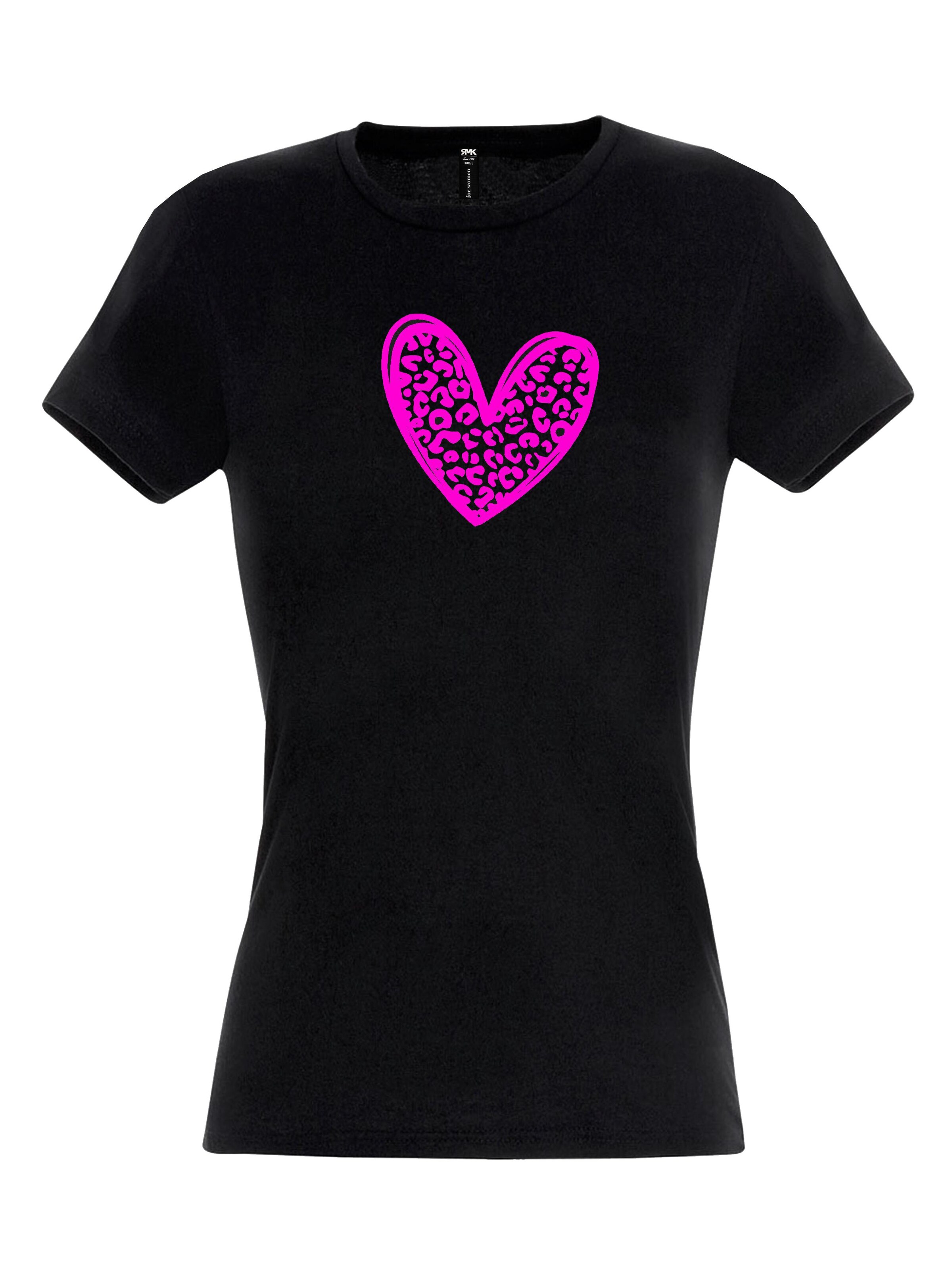 RMK Shirt '“ Sommer Love Liebe ”' in Black: front