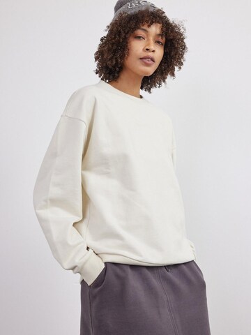BEARTH Sweatshirt 'Bio-Baumwoll-Mix' in Beige
