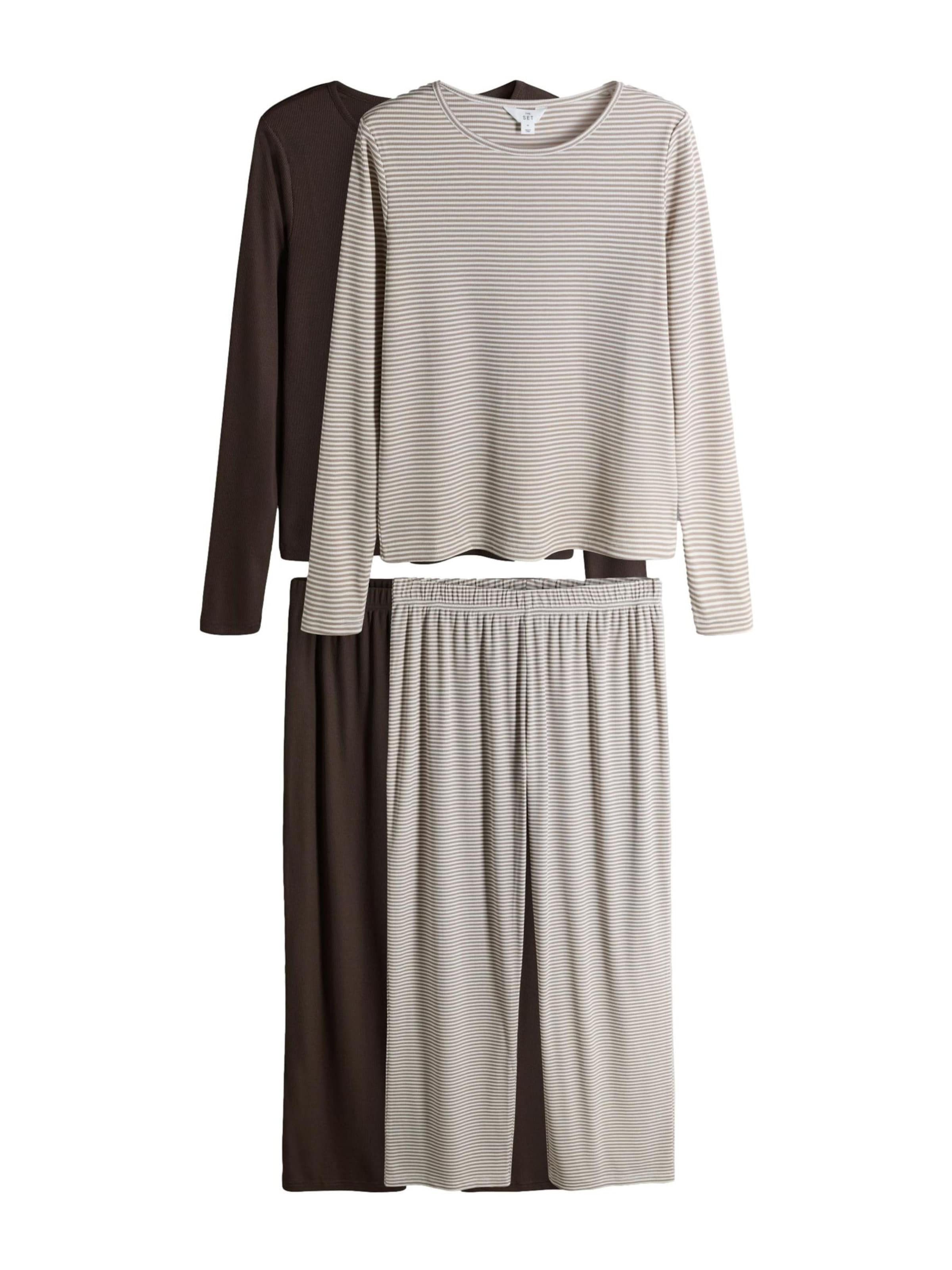 The Set Pyjamas i beige: forside