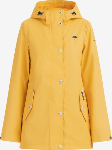 Schmuddelwedda - Chaqueta funcional 'Bridgeport' en amarillo: frente