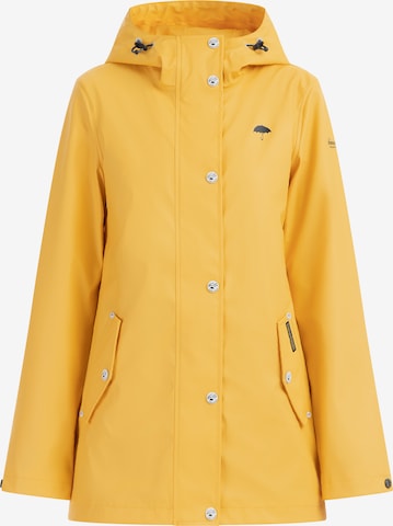 Veste fonctionnelle 'Bridgeport' Schmuddelwedda en jaune : devant