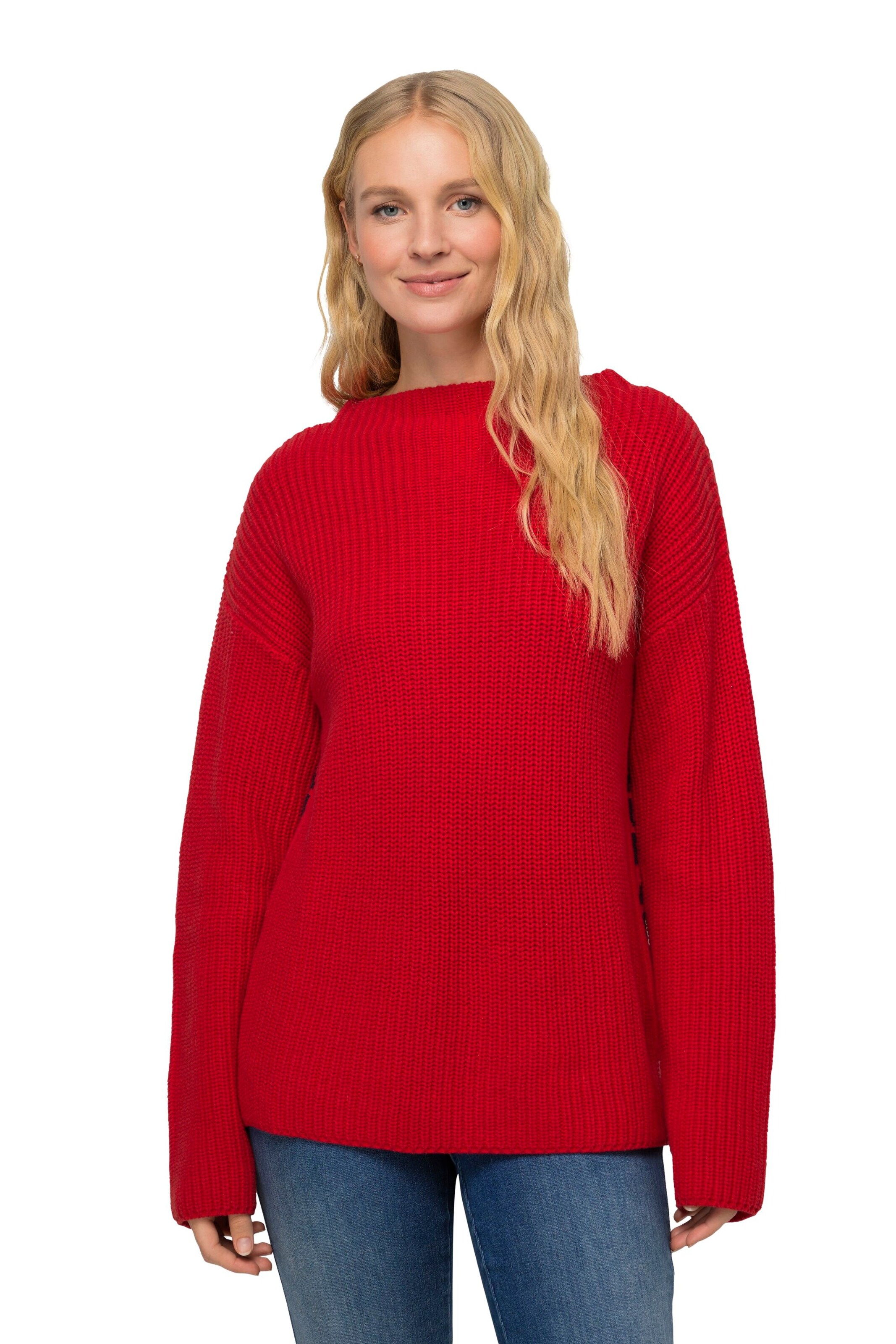 LAURASØN Pullover in Rot: Vorderseite