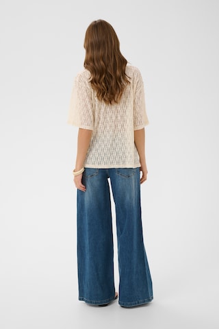 CULTURE Bluse 'Kine' i beige