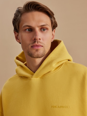 Sweat-shirt 'Sebastian Heavyweight' DAN FOX APPAREL en jaune