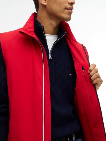TOMMY HILFIGER Weste in Rot