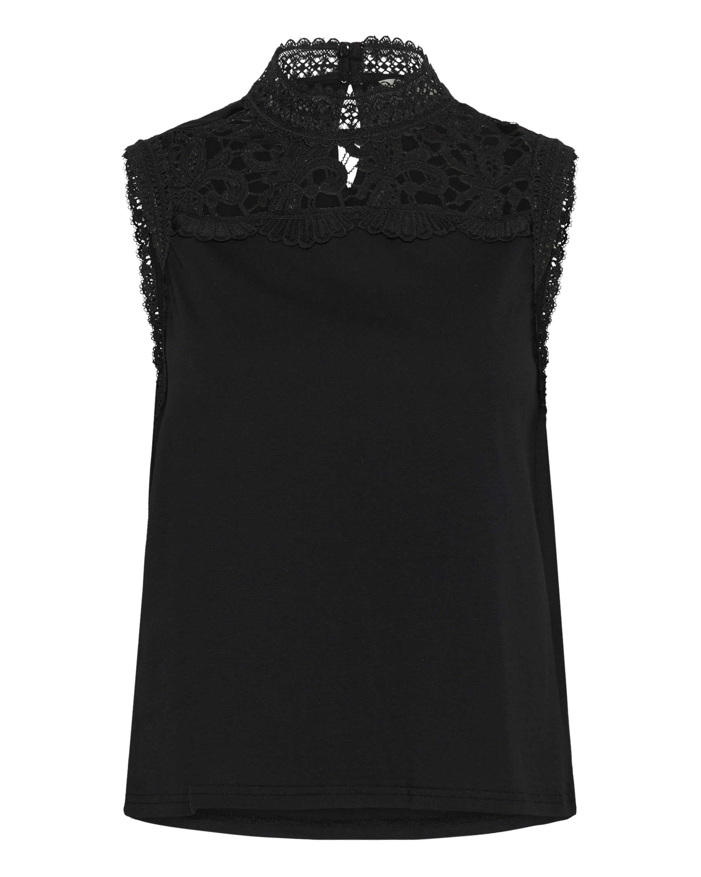 Camicia da donna 'Livy' di Cream in nero: frontale