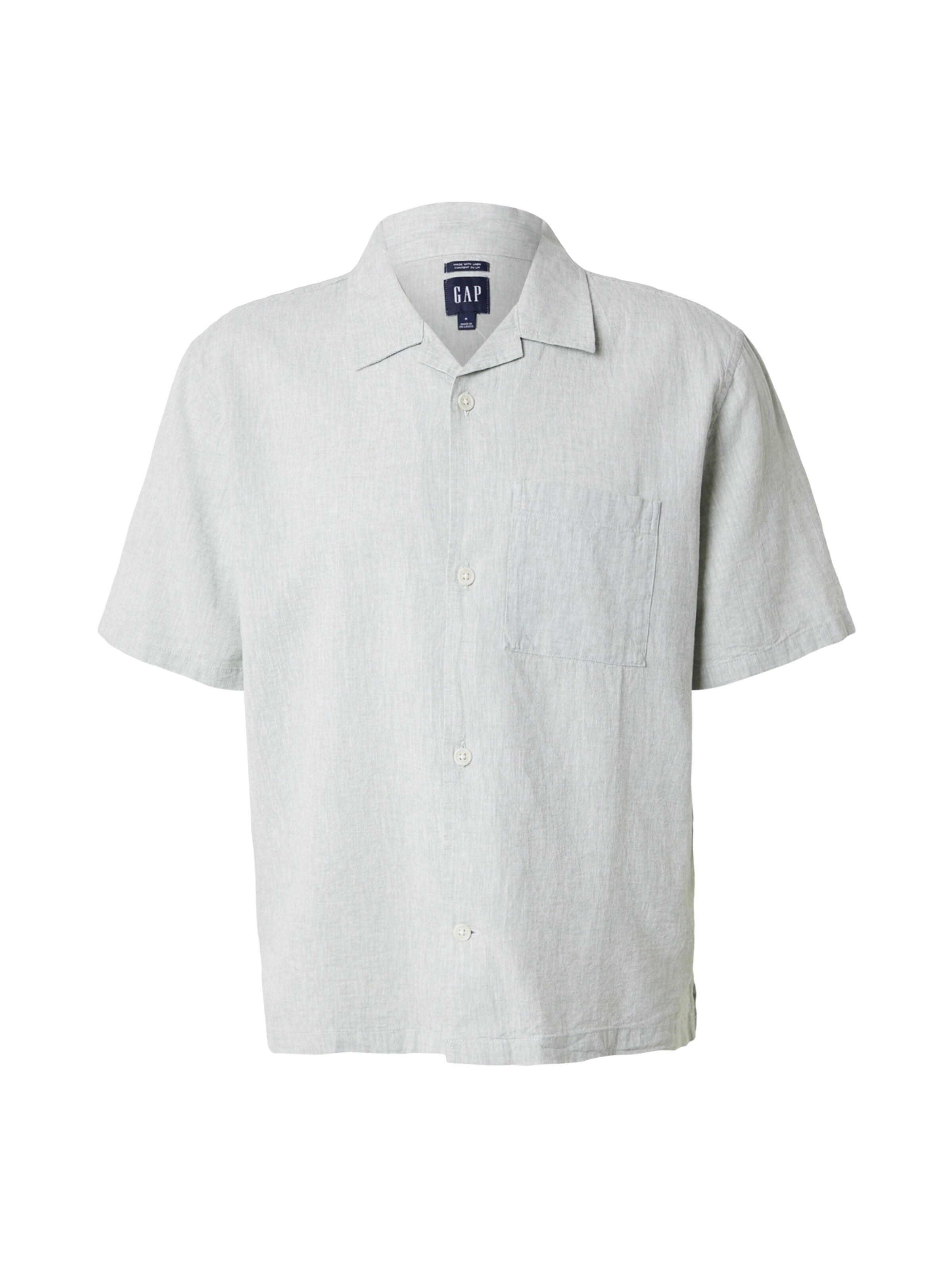 GAP Рубашка в Зеленый: спереди