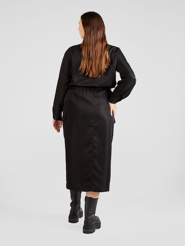 Vero Moda Curve - Falda 'SIKKA' en negro