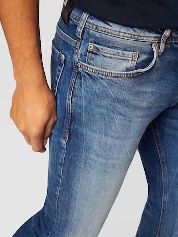 LTB Bootcut Jeans 'TINMAN' i blå