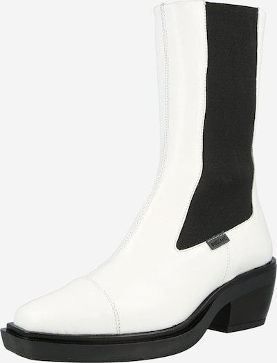 Greyderlab Chelsea Boots in schwarz / naturweiß, Produktansicht