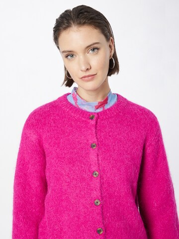 Soft Rebels Knit Cardigan 'Stinne' in Pink