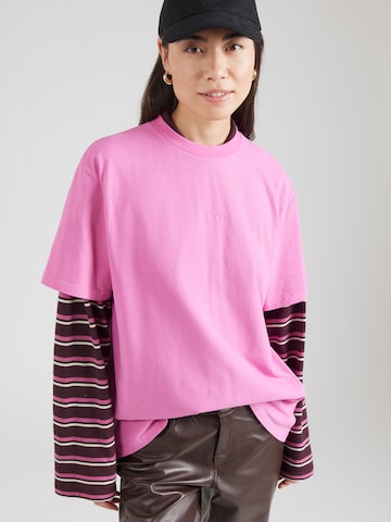 T-shirt 'Nostalgia Heart' OH APRIL en rose