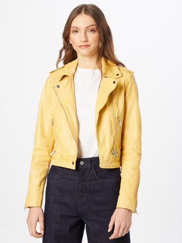 OAKWOOD Between-season jacket 'Kyoto' in Yellow: front