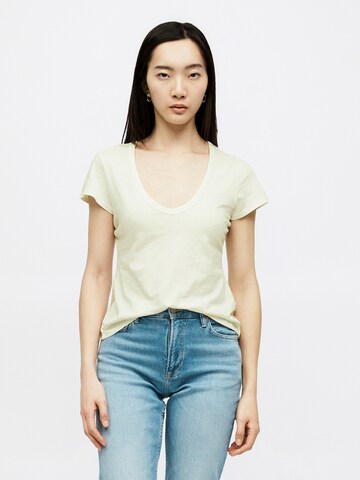 T-shirt 'C_Eslane_5' BOSS en blanc : devant