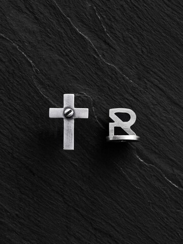 REYTEL - Pendientes 'KREUZEN' en plata