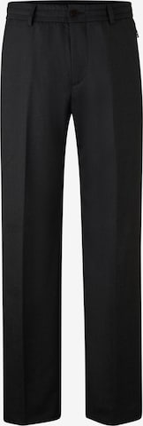 BOGNER Pleat-front trousers 'Marcus' in Grey: front