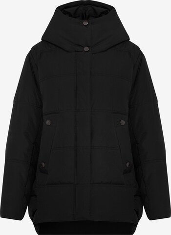 Finn Flare Between-season jacket in Black: front