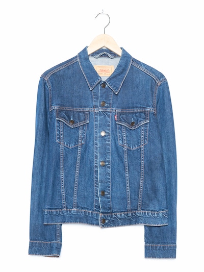 LEVI'S Jeansjacke in S-M in blue denim, Produktansicht