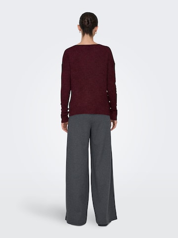 JDY - Pullover 'JDYELANORA' em vermelho