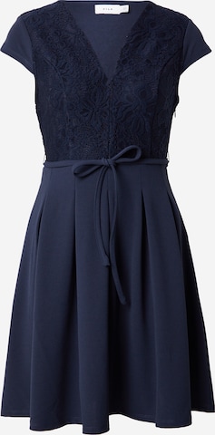 VILA - Vestido en azul: frente