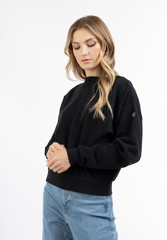 DreiMaster VintageSweater majica - crna boja: prednji dio