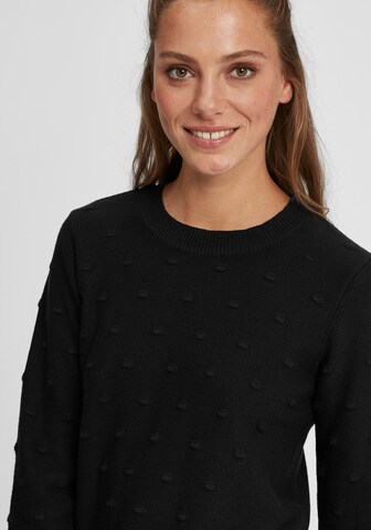 Oxmo Sweater 'Dotta' in Black