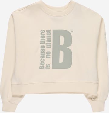 ECOALF Sweatshirt 'GREAT' in Beige: front