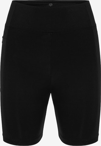 MOROTAI Skinny Urheiluhousut 'Kansei Chrome' värissä musta: etupuoli