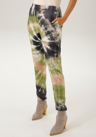 Aniston CASUAL Regular Pants in Mixed colors: front