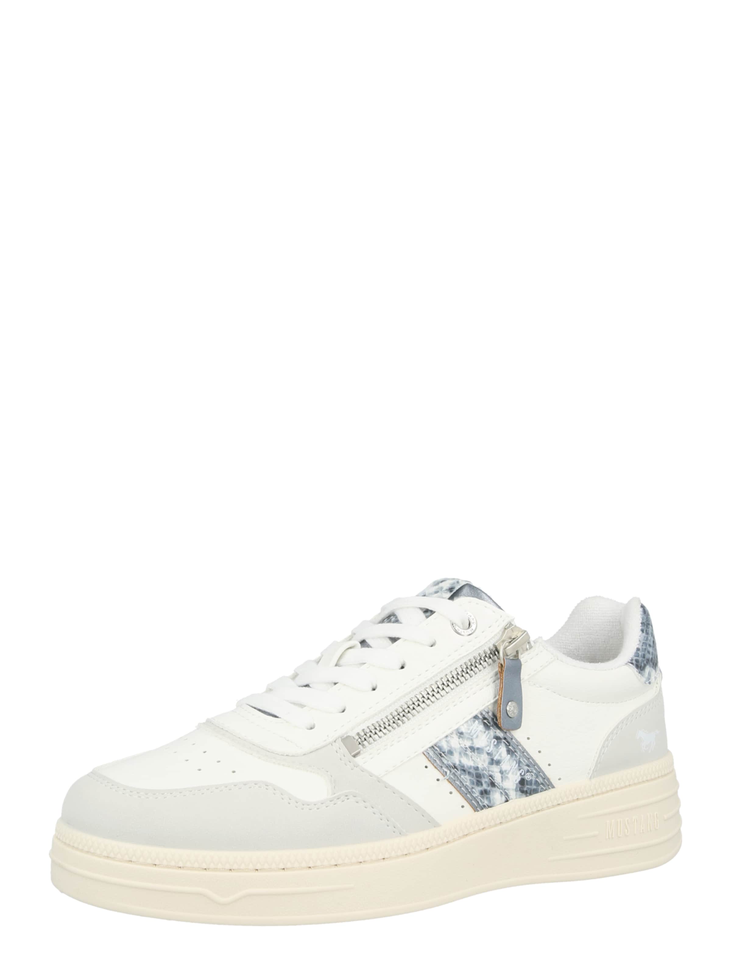 MUSTANG Sneaker low i hvid: forside