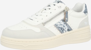 MUSTANG Sneaker low i hvid: forside