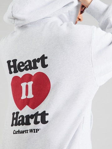 Carhartt WIP Sweatjacka 'Heart II Hartt' i grå
