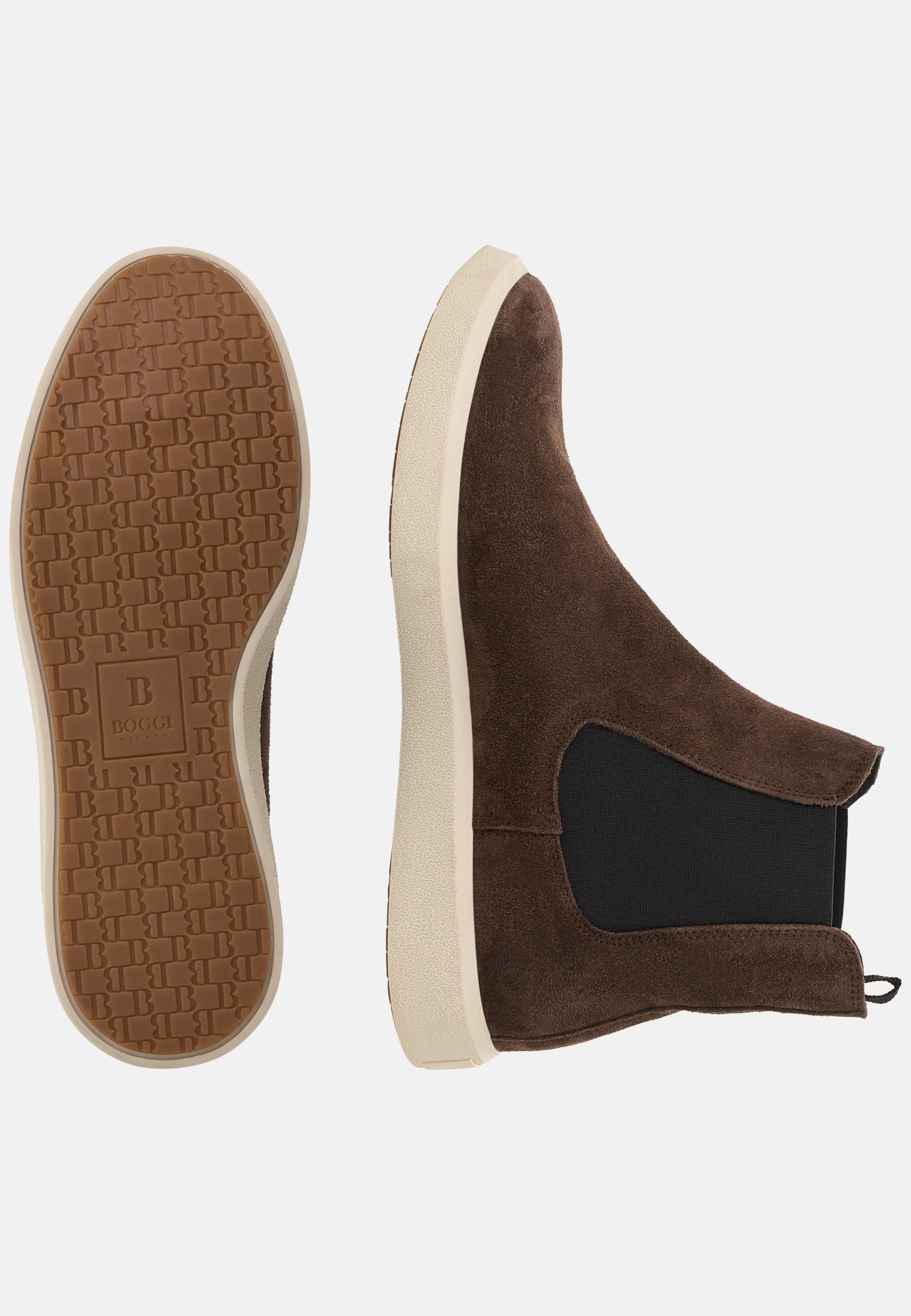 Bottes Boggi Milano en marron