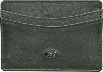GOLDEN HEAD Kartenetui 'Valencia' in Grün: Vorderseite