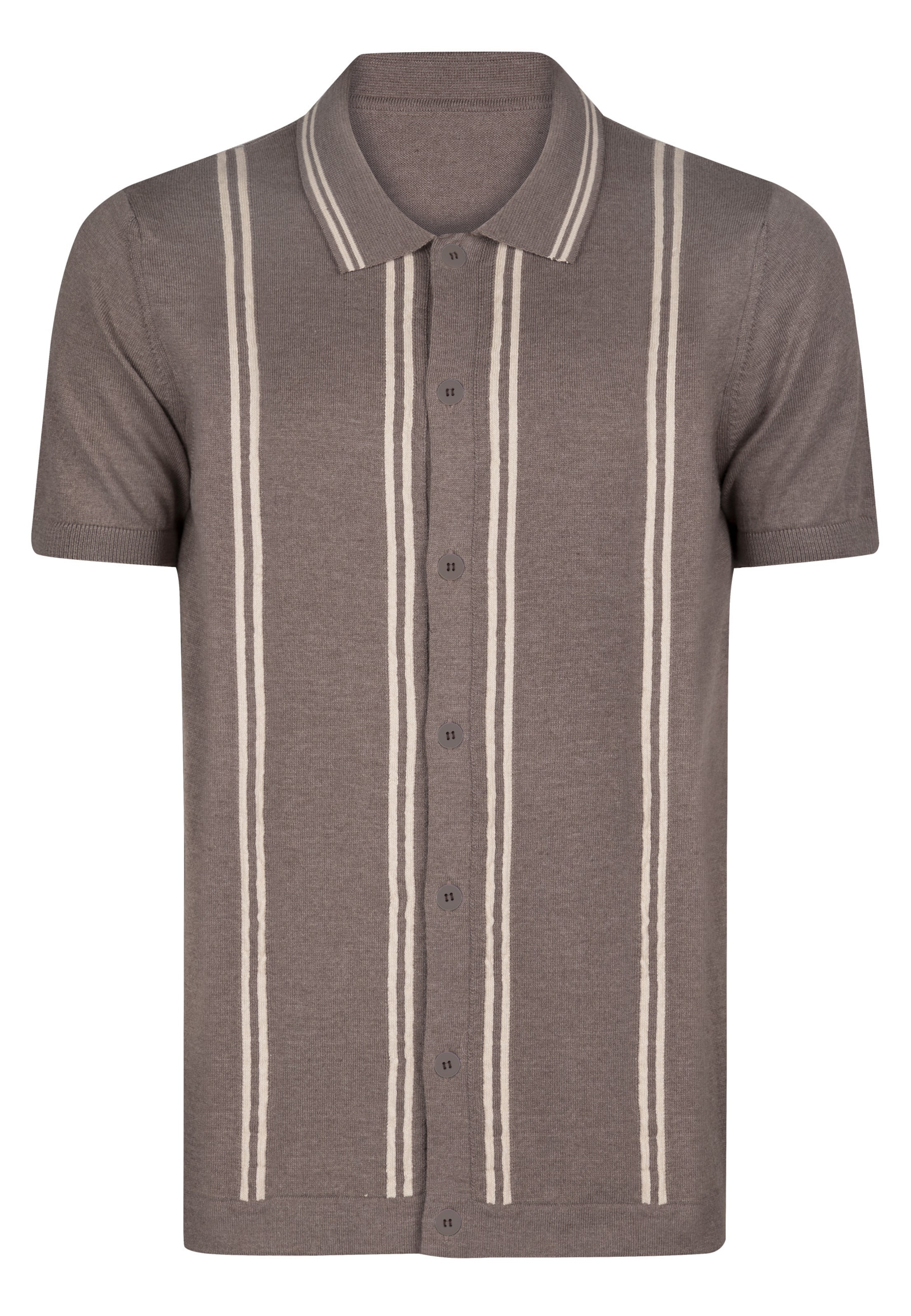 Felix Hardy - Cárdigan en marrón: frente