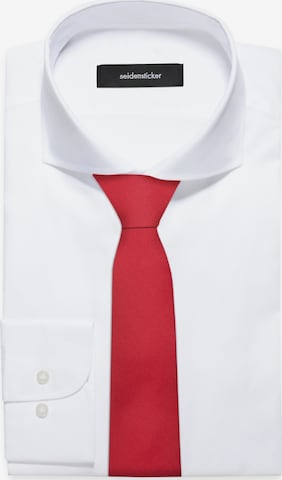 SEIDENSTICKER Tie 'Schwarze Rose' in Red