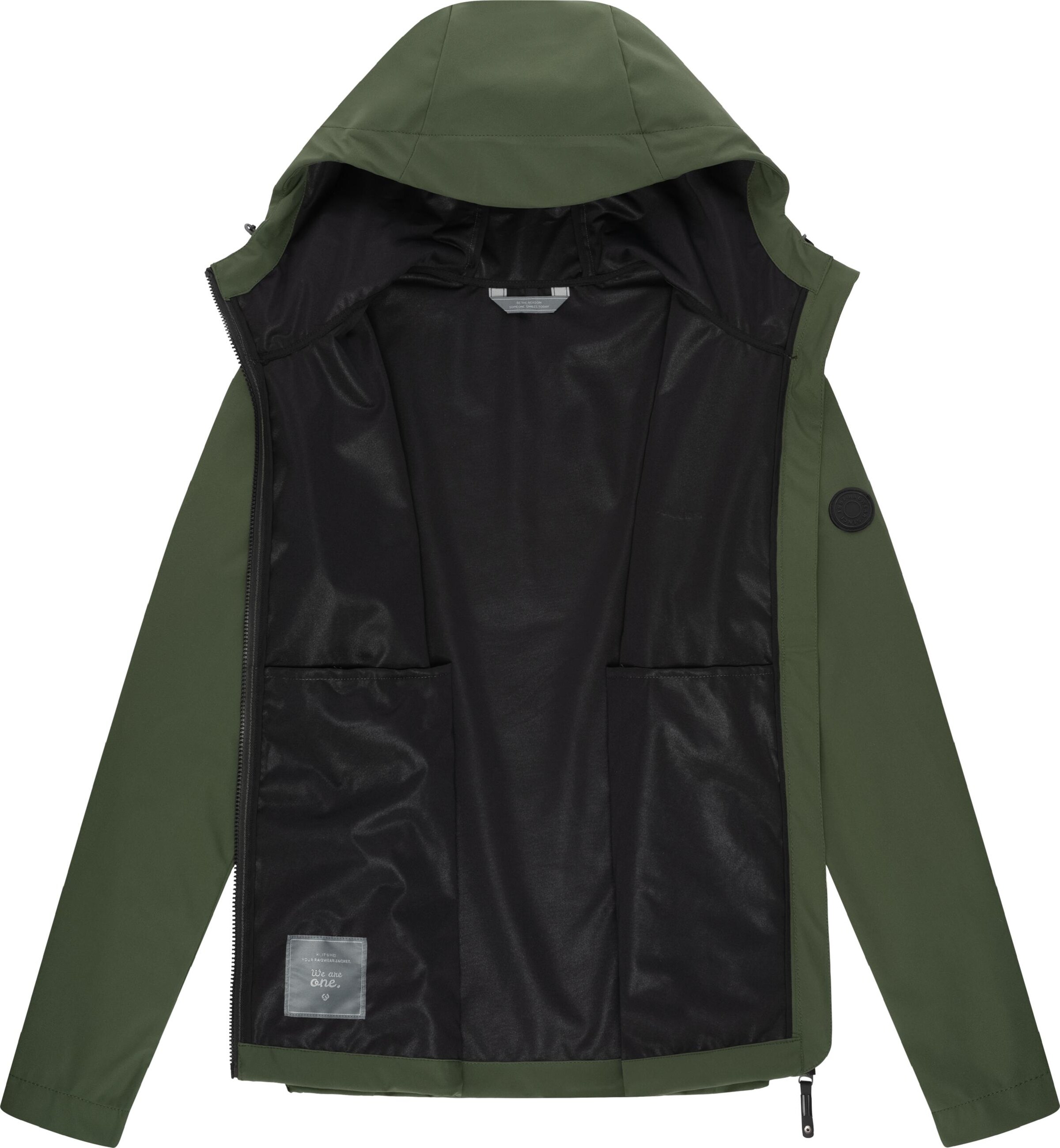 Veste mi-saison ' Shelwie ' Ragwear en vert