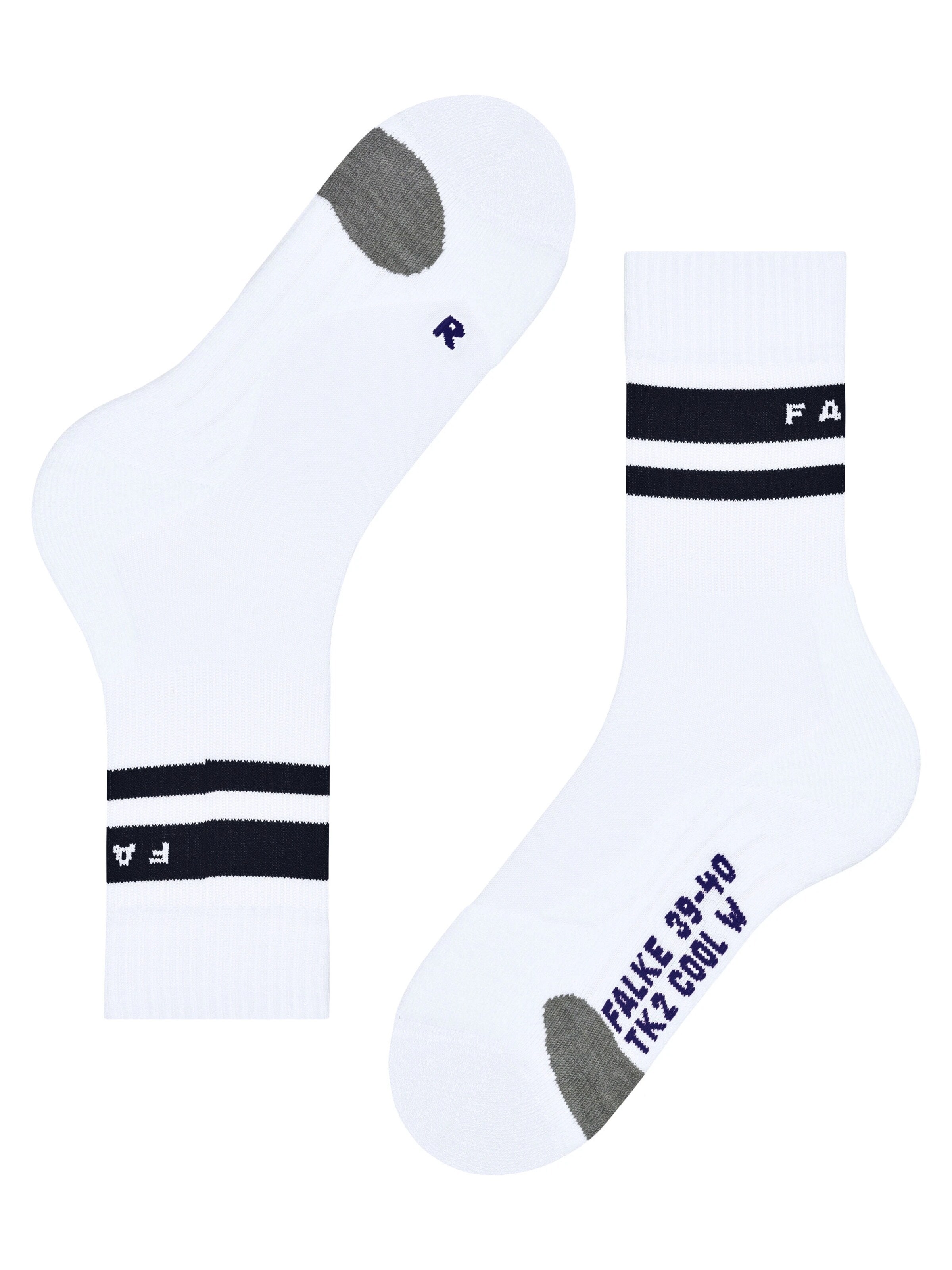 FALKE Athletic Socks 'TK2 Explore Cool' in White