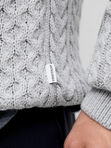 Pull-over 'JPRBLUSean' JACK & JONES en gris