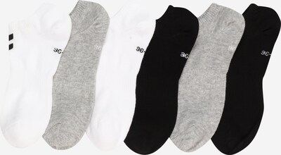 Hummel Sporta zeķes 'CHEVRON' raibi pelēks / melns / balts, Preces skats
