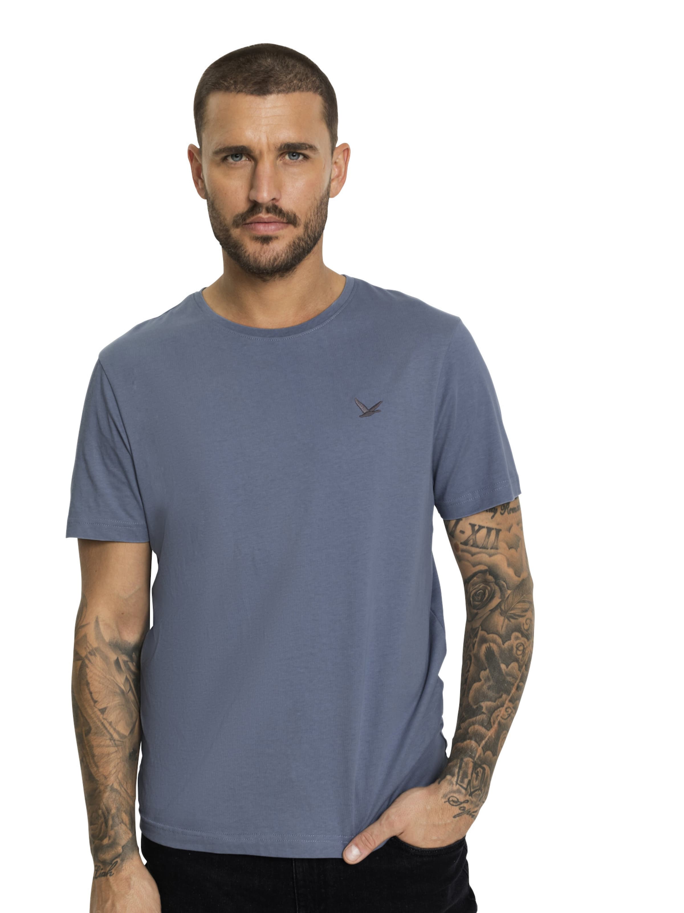 bonprix T-Shirt in Blau: Vorderseite