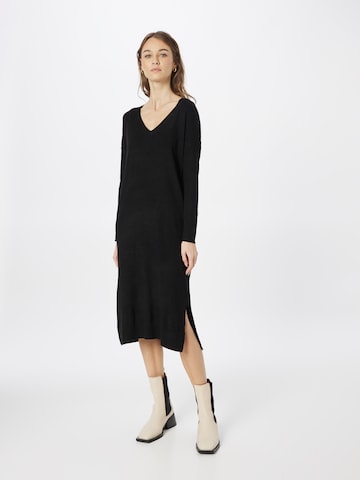 ONLY Knitted dress 'IBI' in Black: front